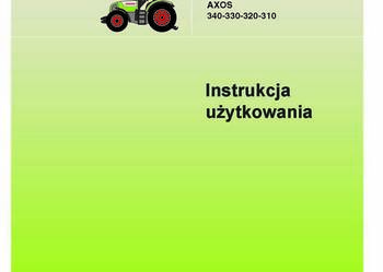 Instrukcja obsługi Claas Axos 340 330 320 310, używany na sprzedaż  Szamotuły