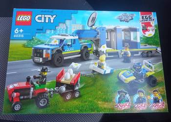 Lego CITY 60315 Policja, mobilne centrum dowodzenia, NOWE na sprzedaż  Kraków