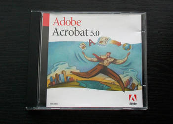 Płyta Adobe Acrobat 5.0 na Windows + serial number na sprzedaż  Brzeg