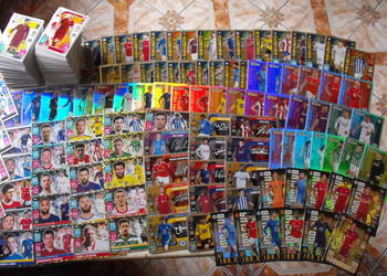 topps Match Attax 2021/22. KOMPLET kart. OKAZJA !!! Komplet 491 kart ! na sprzedaż  Mykanów