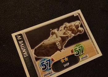 Karta Star wars force attax Tatnive  lV na sprzedaż  Warszawa