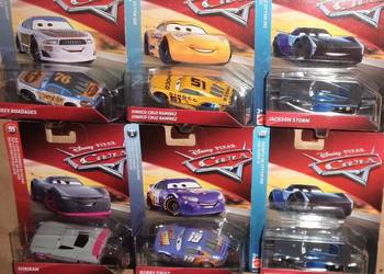 resoraki -6 szt - auta cars 3, nowe, disney pixar na sprzedaż  Rzeszów