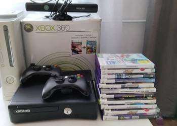 2x Xbox 360 plus Kinect i dużo gier na sprzedaż  Kraków