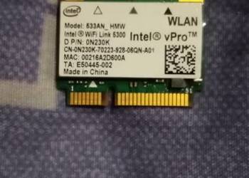 Karta sieciowa Intel WiFi Link 5300 na sprzedaż  Wieliczka