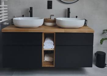Szafka pod umywalkę 140 cm - meble łazienkowe na wymiar na sprzedaż  Gliwice