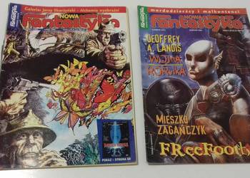 Używany, Czasopismo „Nowa Fantastyka”, nr 7 i 8 z 1996 na sprzedaż  Kraków