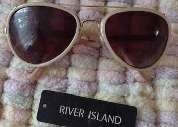 River Island/Ekskluzywne okulary przeciwsloneczne z Londynu na sprzedaż  Kraków