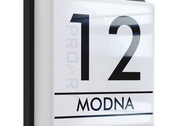LED PODŚWIETLANY numer domu tabliczka adresowa M3, używany na sprzedaż  Warszawa