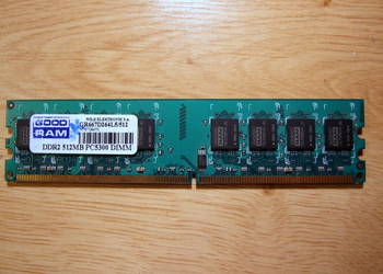 Pamięci Dual-Chanel 512MB Good Ram DDR2 667 na sprzedaż  Gdańsk