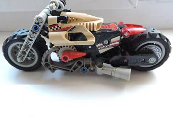 MOTOR LEGO TANIO OKAZJA POJAZD MOTOCYKL, używany na sprzedaż  Pabianice