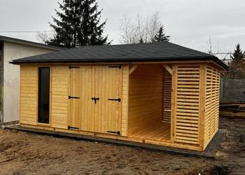 Domek drewniany altana ogrodowa Liviorno 2 3x6 - Producent na sprzedaż  Bielsko-Biała
