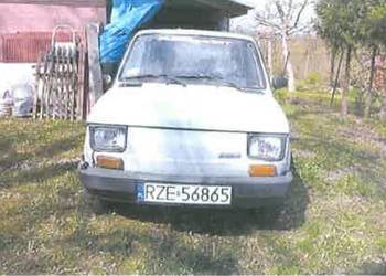 Fiat 126 Syndyk sprzeda auto Fiat 126 BIS, 1988 rok prod. na sprzedaż  Tyczyn