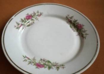 Talerzyk deserowy,porcelana Włocławek,średnica 17cm na sprzedaż  Łódź