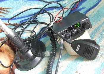 cb radio president harry 2 z anteną sirio ml145, używany na sprzedaż  Ustrobna