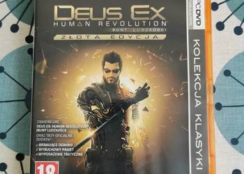 PC Deus EX Human Revolution Bunt Ludzkości Złota edycja - bez kodu, używany na sprzedaż  Puławy