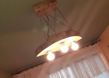 Używany, Lampa, lampka, zyrandol sufitowa (y)(industrialna) na sprzedaż  Płock