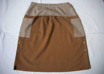 Karmelowa spódnica vintage bojówka 40 L 42 na sprzedaż  Nowy Sącz