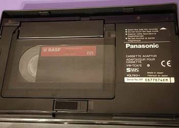KASETA MATKA adapter VHS Panasonic Japan vhs-c/svhsc VINTAGE na sprzedaż  Kraków