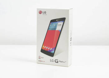 Pudełko od  tableta LG G-PAD na sprzedaż  Mrzezino