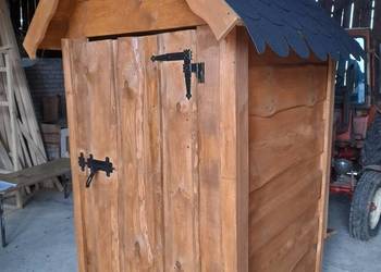 wychodek goralski, wc, wędzarnia domek narzedziowy, używany na sprzedaż  Lubartów