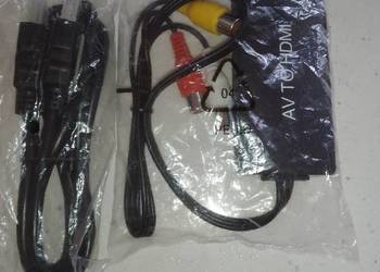 Konwerter RCA na HDMI, Adapter AV na HDMI na sprzedaż  Grudziądz
