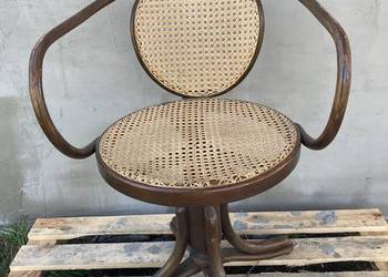 Używany, Stary obrotowy fotel art deco Thonet do renowacji na sprzedaż  Skarżysko-Kamienna
