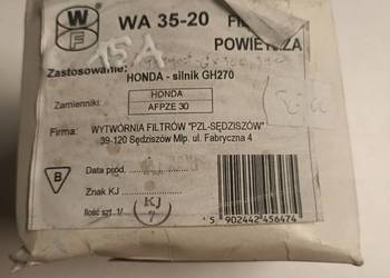 Honda GX360 GX390 FILTR POWIETRZA WA35-20, używany na sprzedaż  Janów