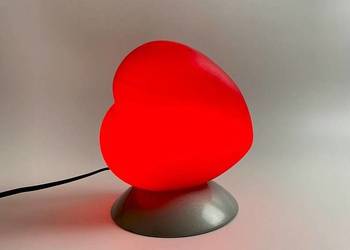 Lampa Ikea Red Heart, pop-art z lat 90 na sprzedaż  Kalisz