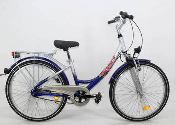 Używany, ALUMINIOWY DZIECIĘCY ROWER 'PEGASUS' KOŁA 24&quot; 7 BIEGÓW NEXUS na sprzedaż  Milicz