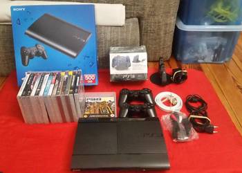 playstation 3 slim 500gb plus gry Czytaj opis. na sprzedaż  Kielce