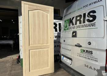 Używany, Drzwi wewnętrzne drewniane BEZPRZYLGOWE DOSTĘPNE OD RĘKI na sprzedaż  Toruń