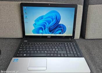Używany, Laptop acer aspire e1-571 i3 8gb SSD na sprzedaż  Brzozów