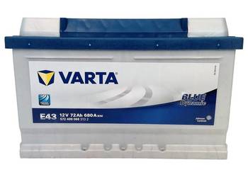 Akumulator 72Ah 680A Varta Blue E43 Darmowa wymiana ! na sprzedaż  Tarnów