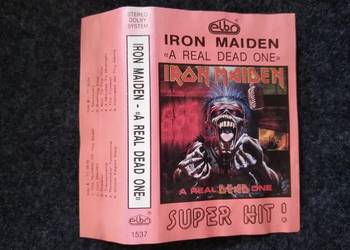 MC cassette cover IRON MAIDEN - A REAL DEAD ONE na sprzedaż  Gdańsk