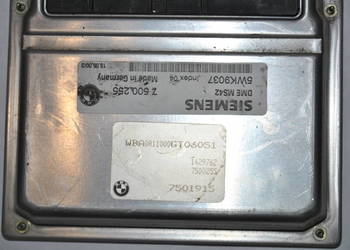 Sterownik silnika DME  MS42 BMW E39 E46 E38 Z3 E36 na sprzedaż  Poręba