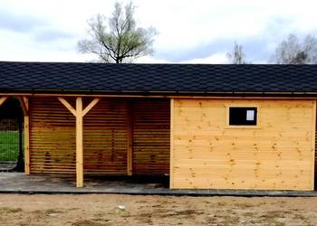 Używany, Super konstrukcja 3w1 drewniana altana+domek+drewutnia na sprzedaż  Łódź