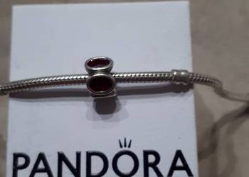 koralik Pandora czerwony szklaczek na sprzedaż  Skaryszew