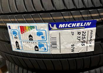 Używany, Sprzedam opony letnie MICHELIN PRIMACY 3 225/55 R17 na sprzedaż  Warszawa