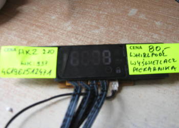 Używany, Whirlpool AK2 210 Wyswietlacz 4619661512471 na sprzedaż  Nowy Sącz