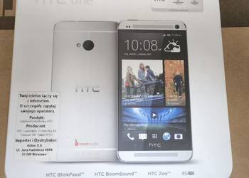 HTC One m801 n 2/32 GB srebrny smartfon wspaniały unikat na sprzedaż  Gliwice