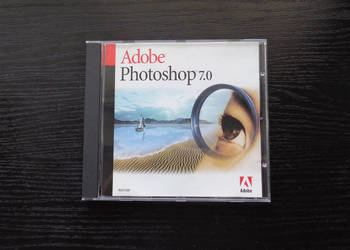 Używany, Płyta Adobe Photoshop 7.0 na Windows , z numerem seryjnym na sprzedaż  Brzeg