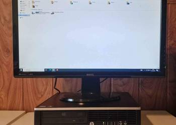 Używany, Zestaw z monitorem HP Compaq Elite 8300 z SSD 256GB, 16GB RAM + Monitor 22&quot; na sprzedaż  Warszawa