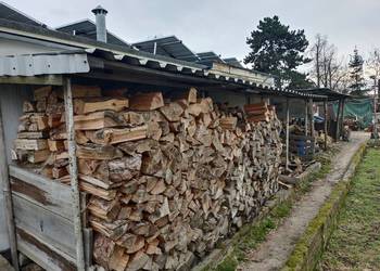 Używany, Tanie drewno opałowe i kominkowe na sprzedaż  Poznań