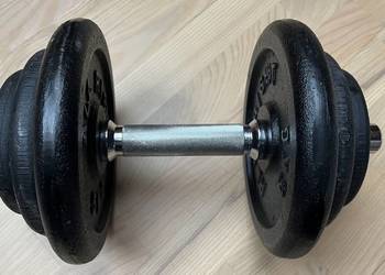 Zestaw obciążeń 282 Kg: 10x Par Hantli + 1x Gryf Łamany na sprzedaż  Gdańsk