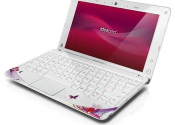Elegancki Laptop Netbook Lenovo IdeaPad S10-3s 11 cali biały na sprzedaż  Skołyszyn
